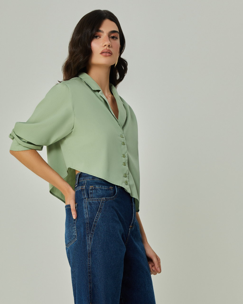Blusa Camisaria Maite