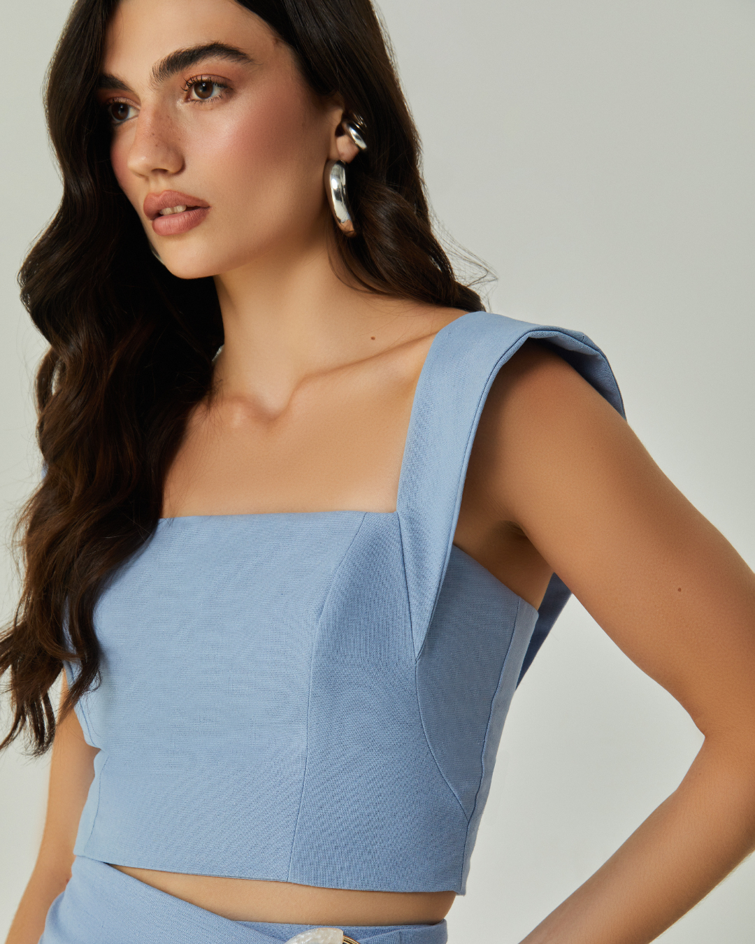 Blusa Semi cropped