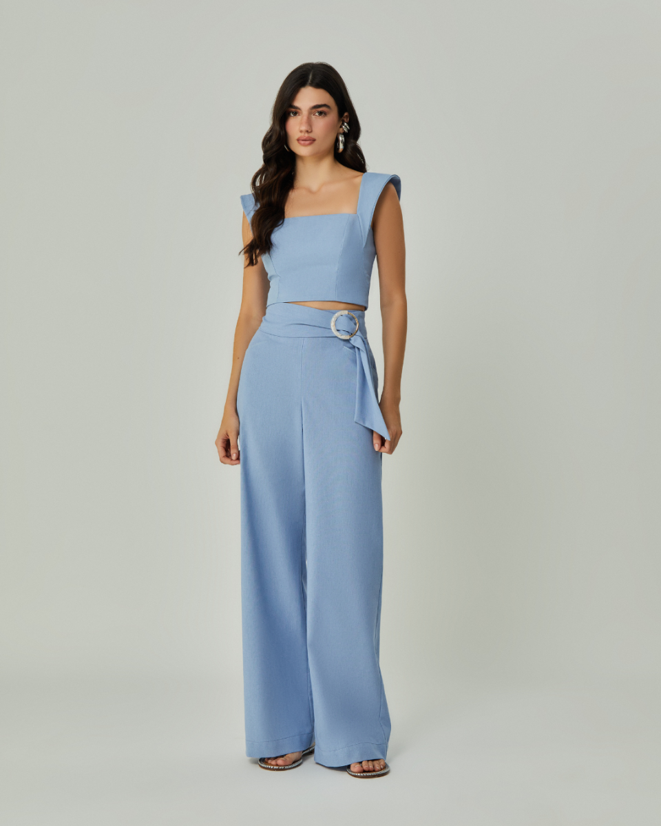 Blusa Semi cropped