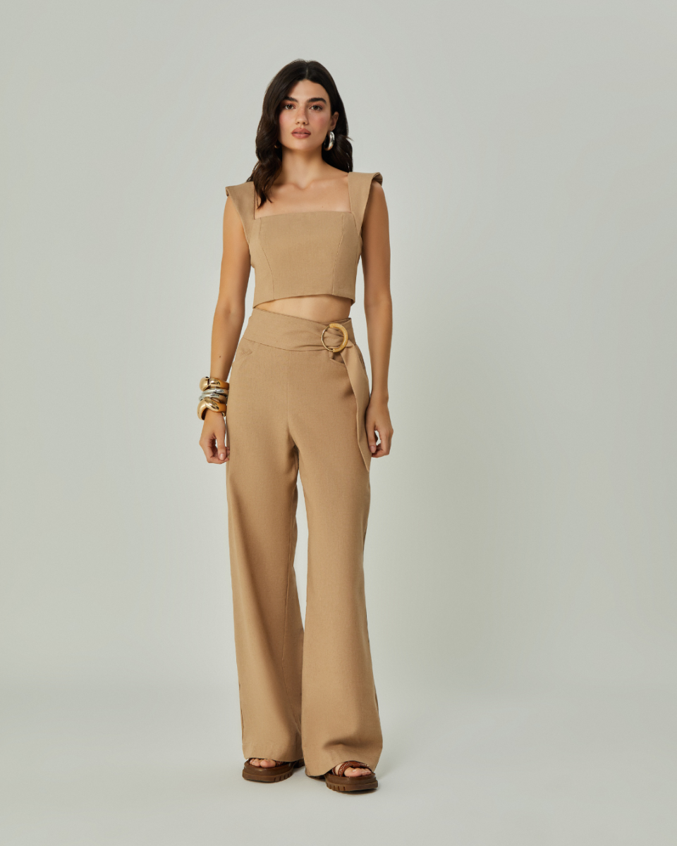 Blusa Semi cropped