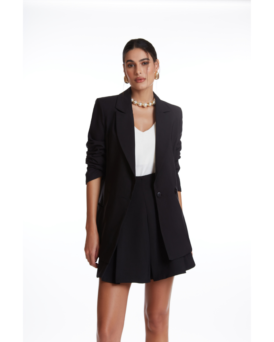 Blazer Clara Alongado