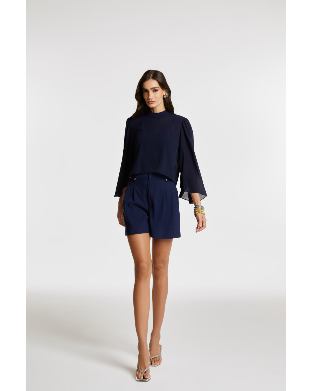 Short Isis Azul Marinho