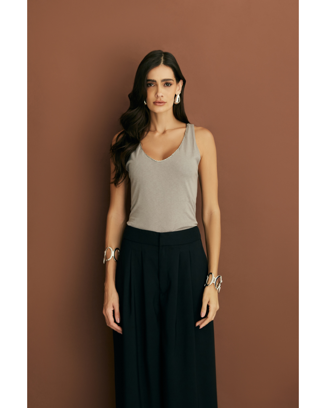 Calça Emma Pantalona Preta