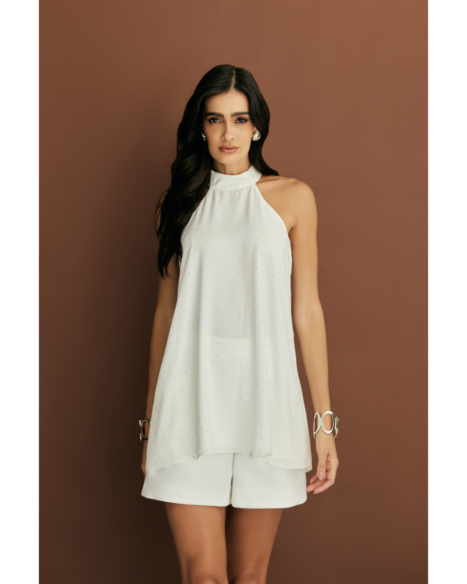 Short Veronica Off White