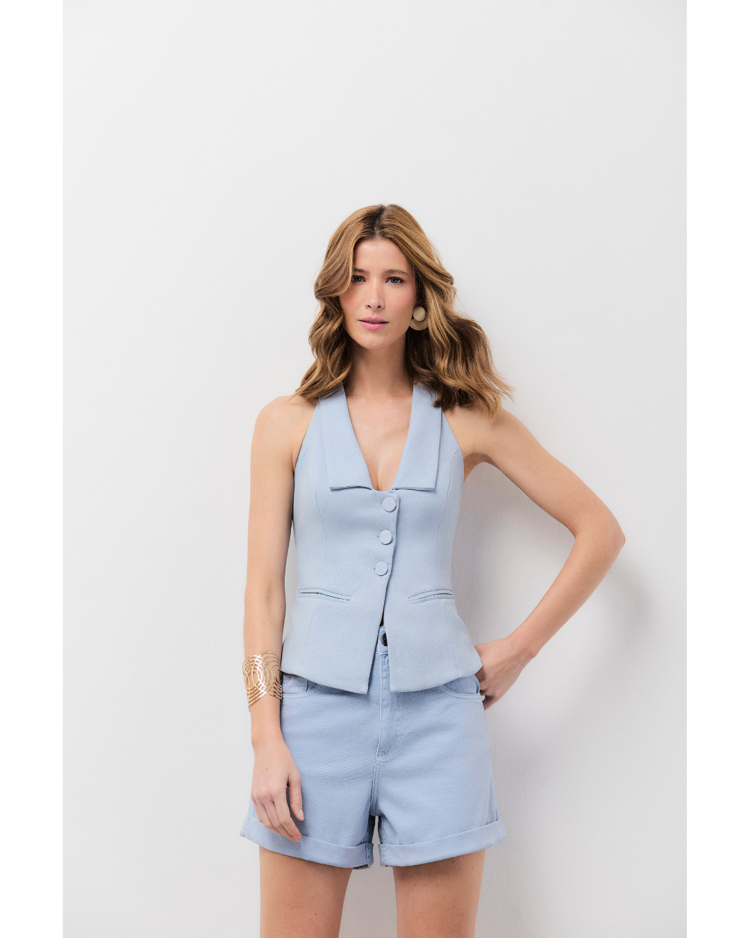 Blusa Lyra Colete