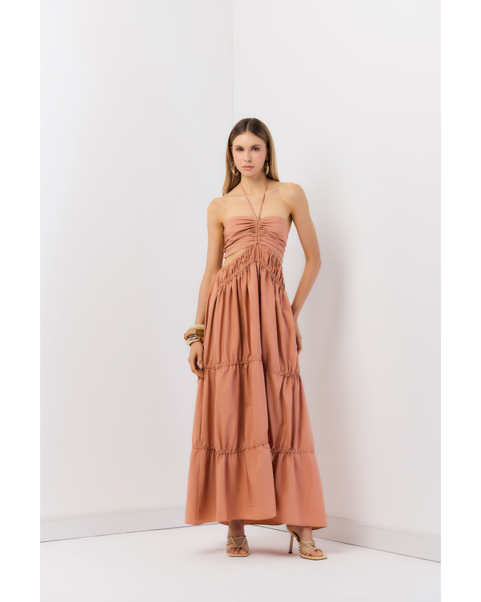 Vestido Beatrice Longo
