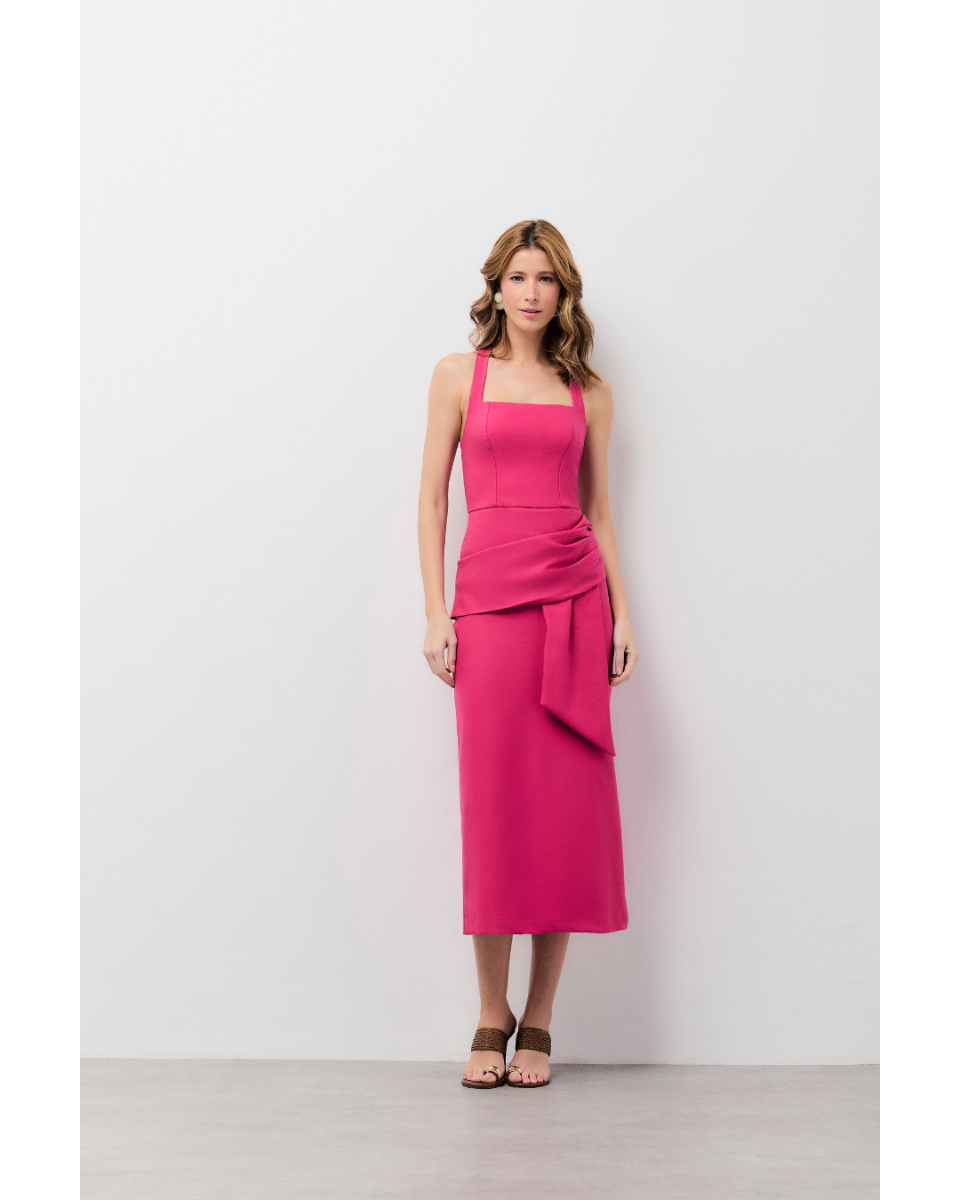 Vestido Carola Long Pink