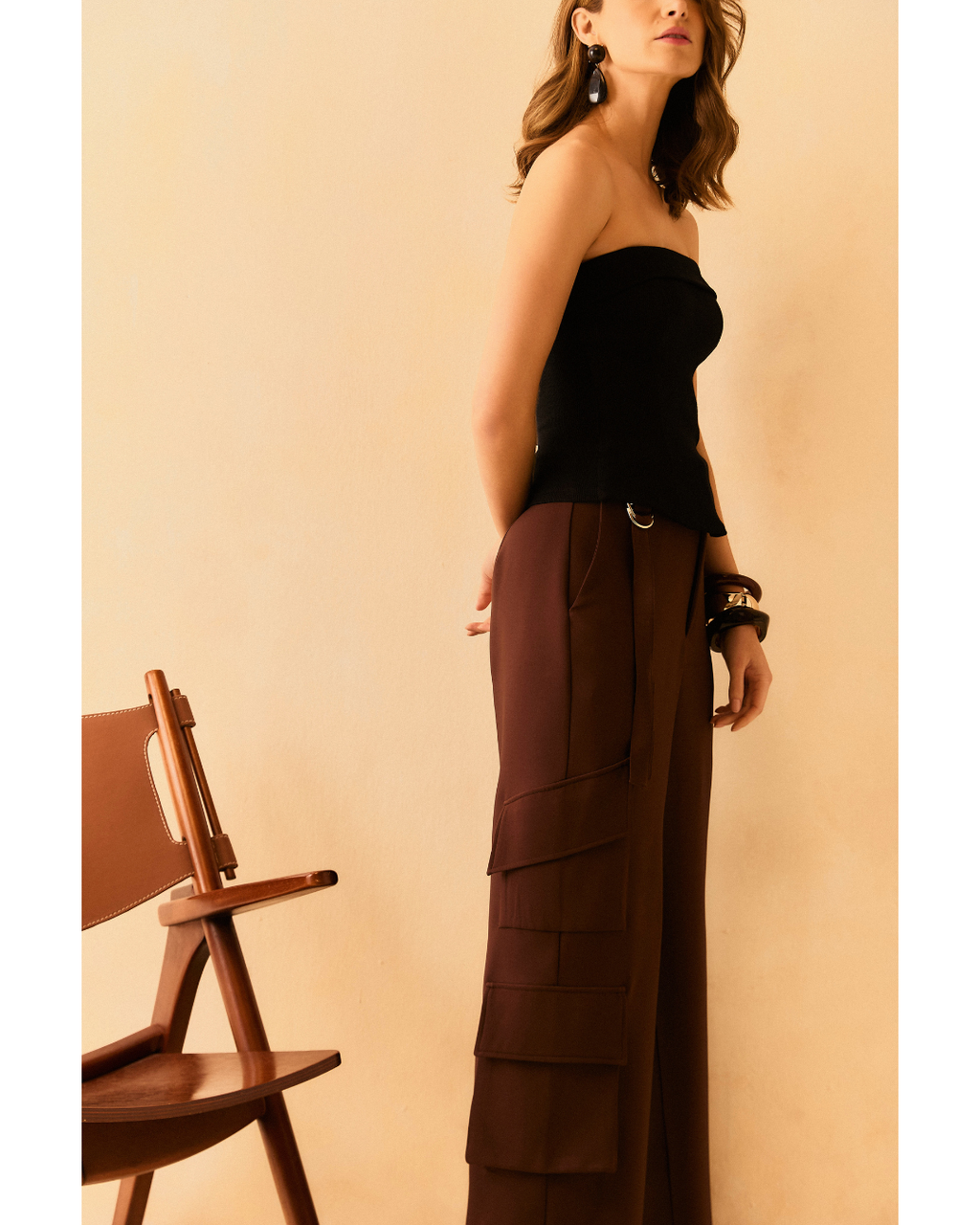 Blusa Emma Tomara que caia preto
