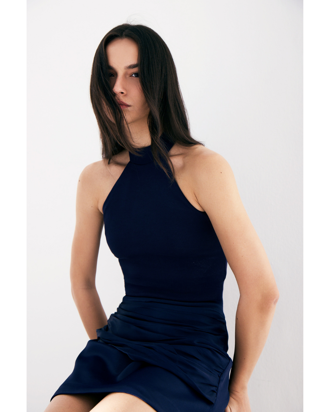 Blusa Elsa Azul Marinho