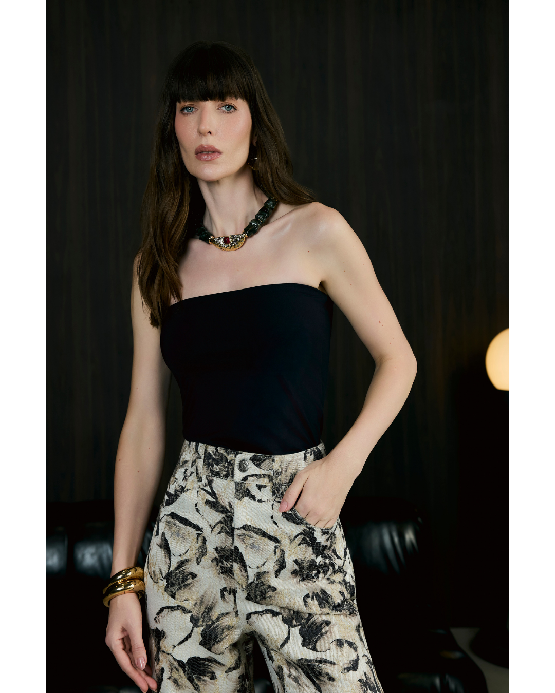 Blusa Giorgio Dec. Tomara Que Caia Preto