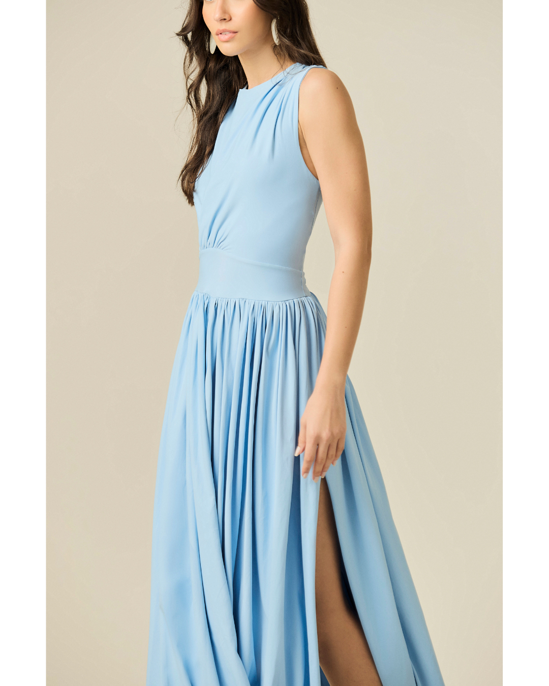 Vestido Ivina Long Azul