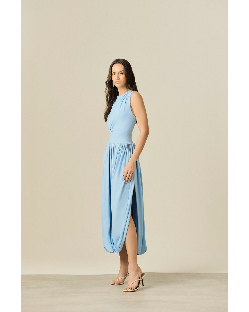Vestido Ivina Long Azul