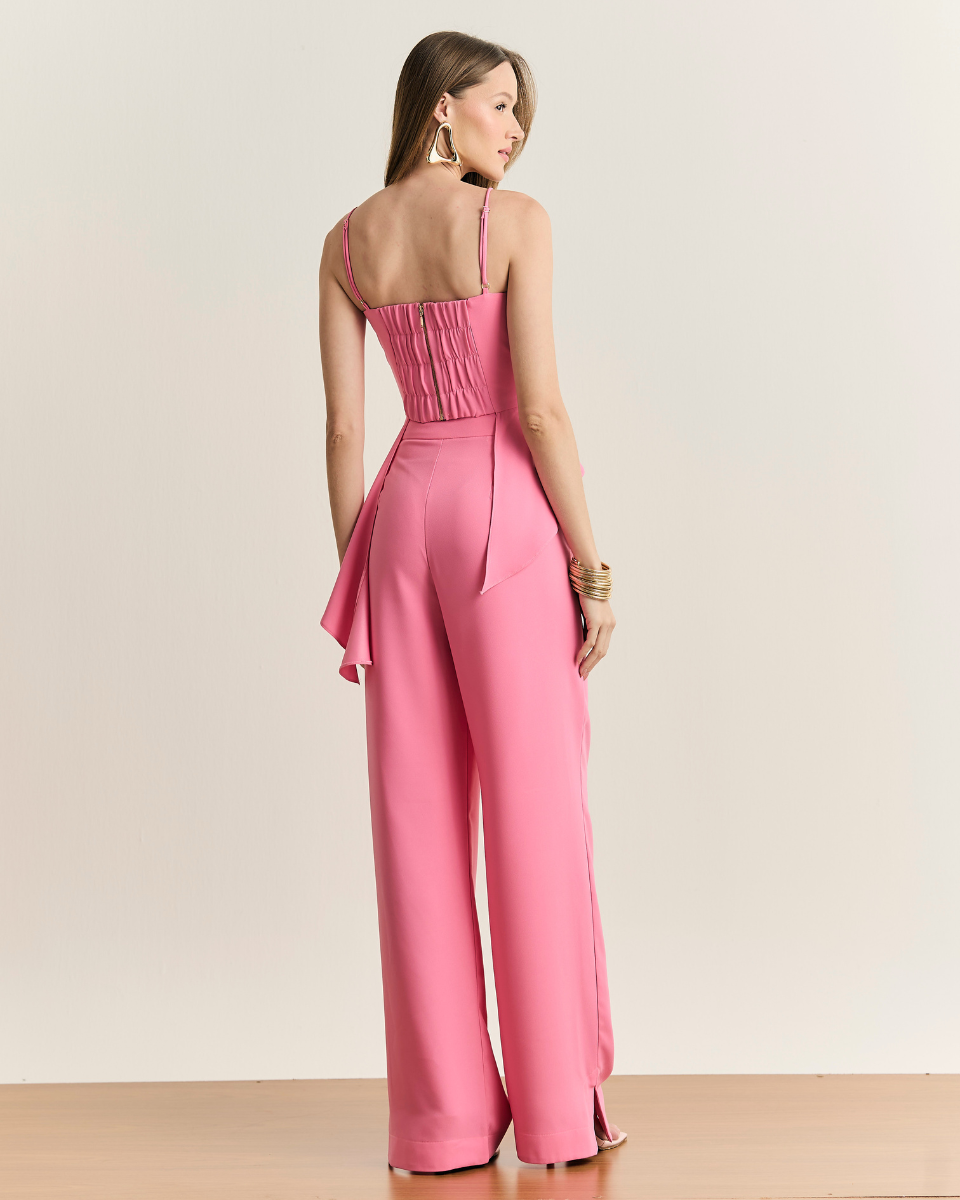 Calça Natalia Reta Rosa