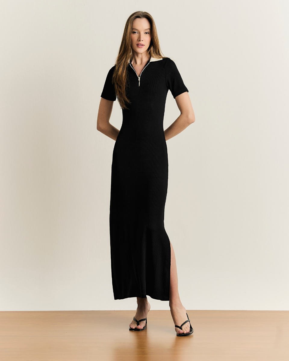 Vestido Fabiana Longo Preto