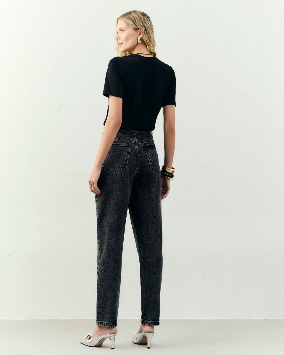 Calça Jeans Vitória Preto