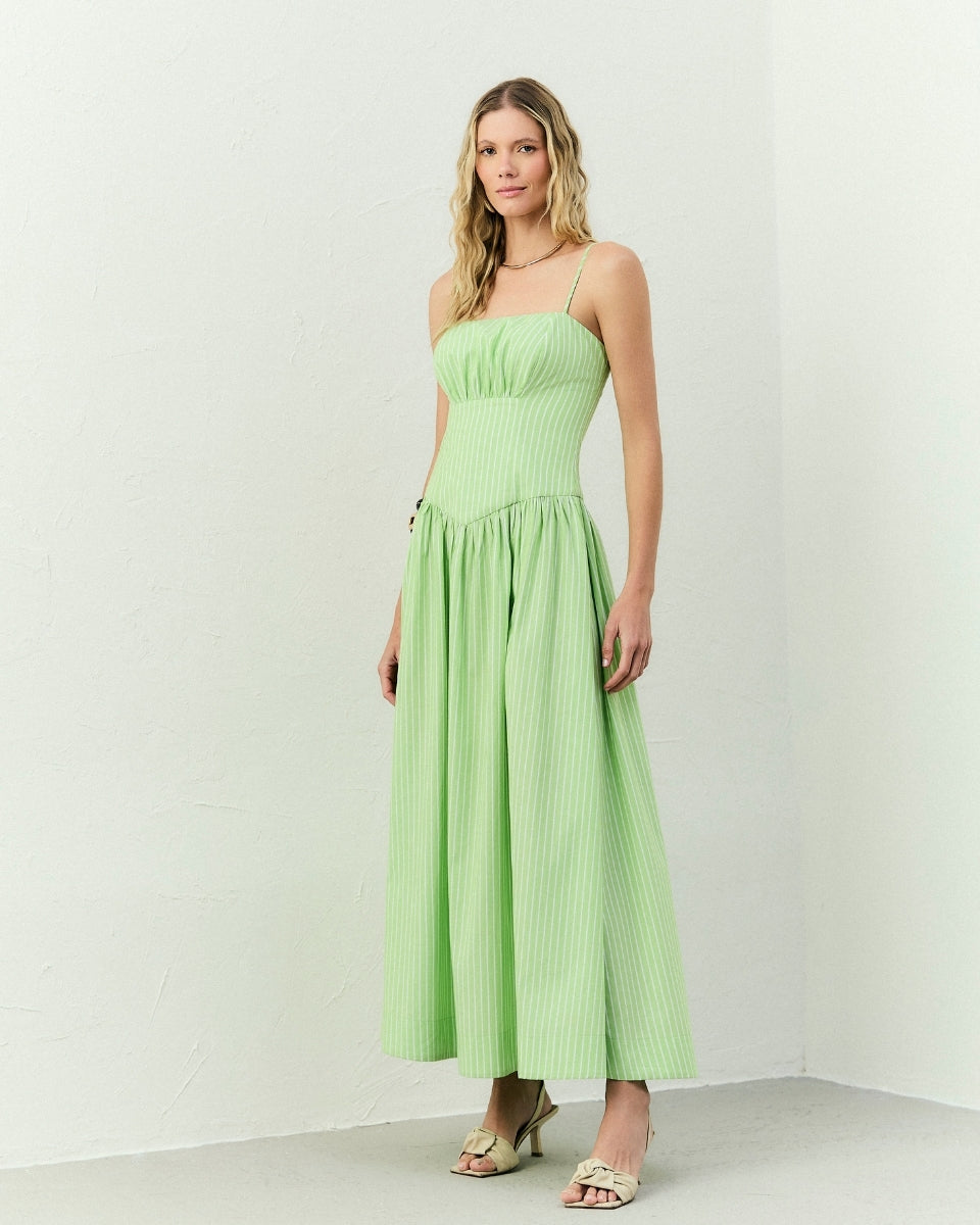 Vestido Thalia Verde