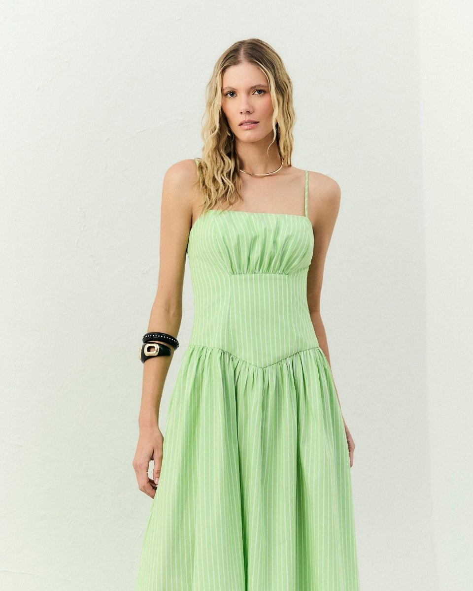 Vestido Thalia Verde