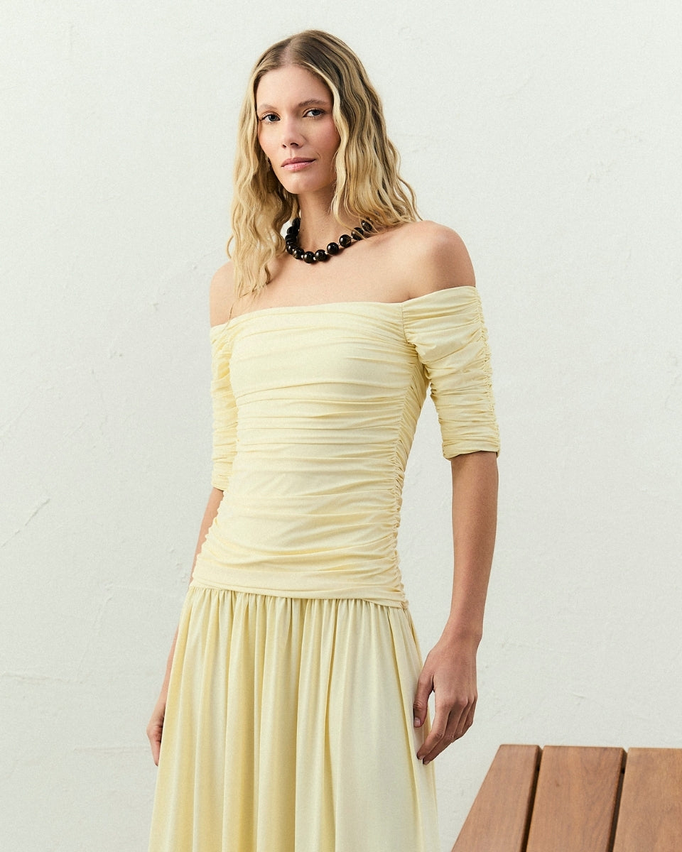 Vestido Sofia Amarelo