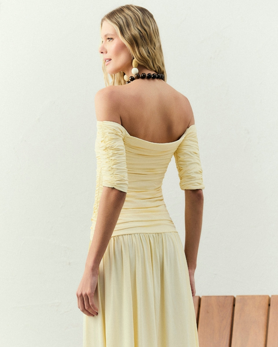 Vestido Sofia Amarelo