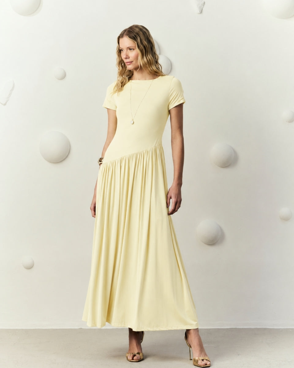 Vestido Graziele Amarelo