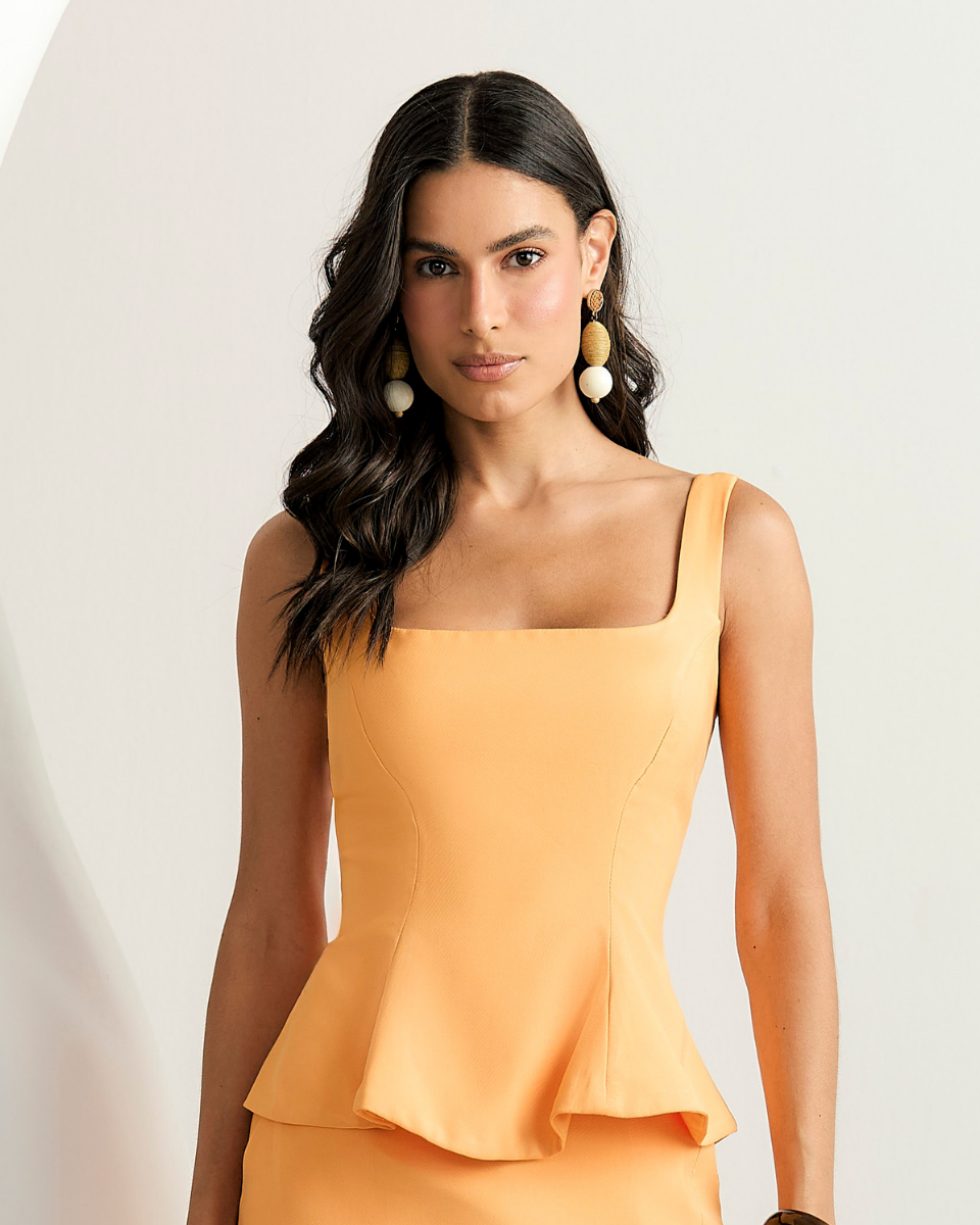 Blusa Natália Laranja