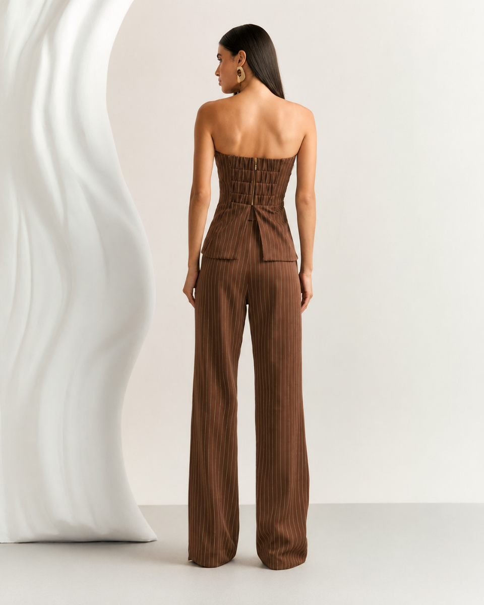 Calça Lívia Bootcut Marrom