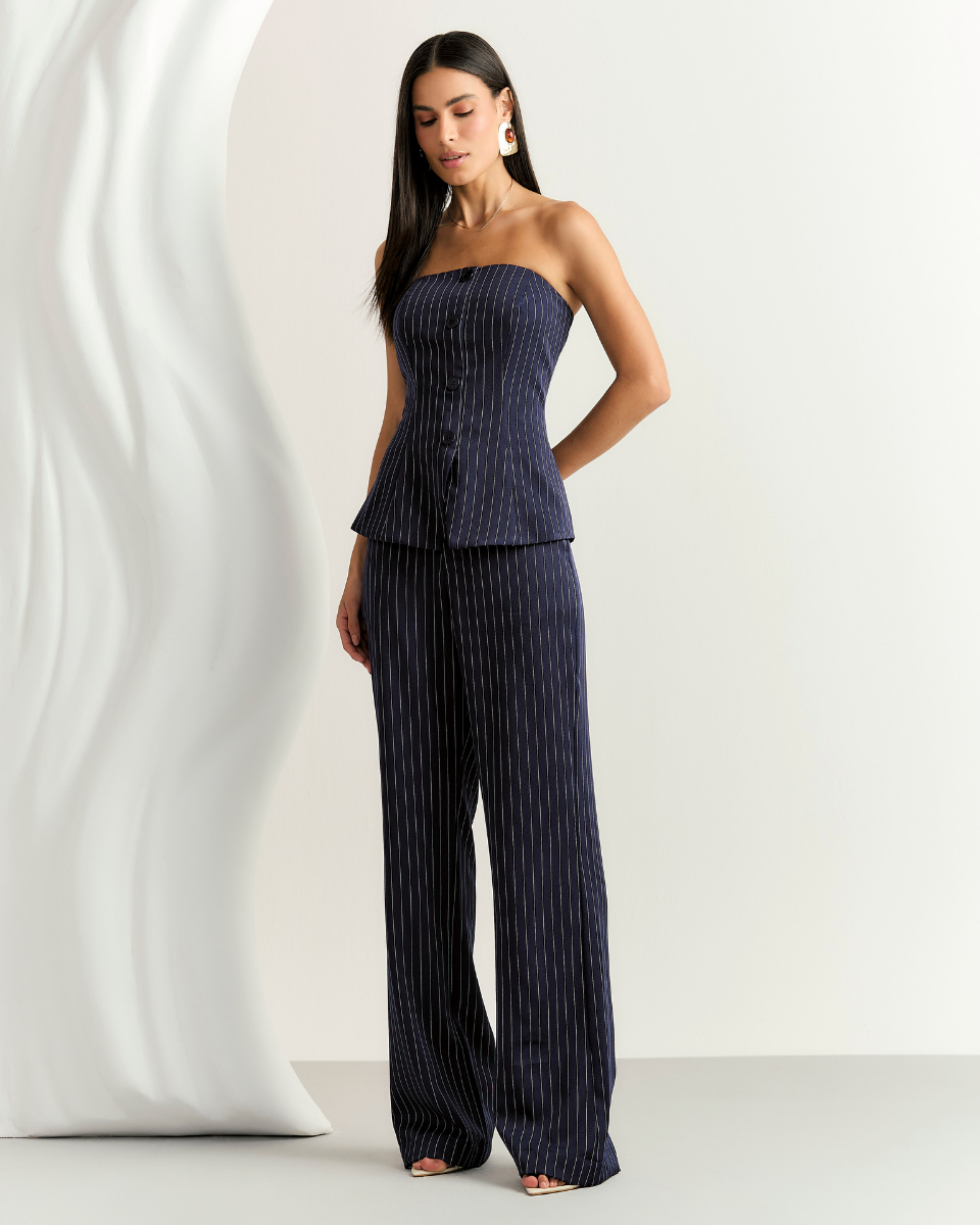 Calça Lívia Bootcut Azul