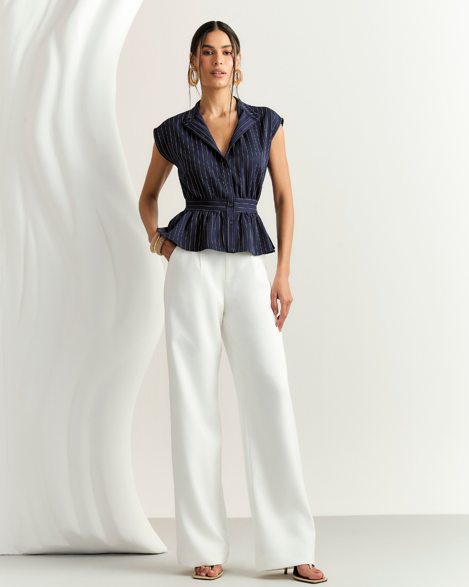 Blusa Pietra Azul