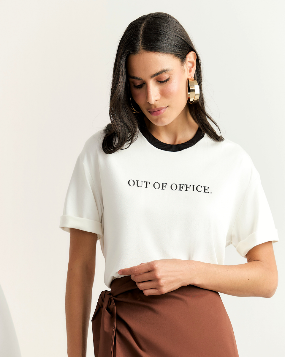 Blusa Luisa T-shirt Off White