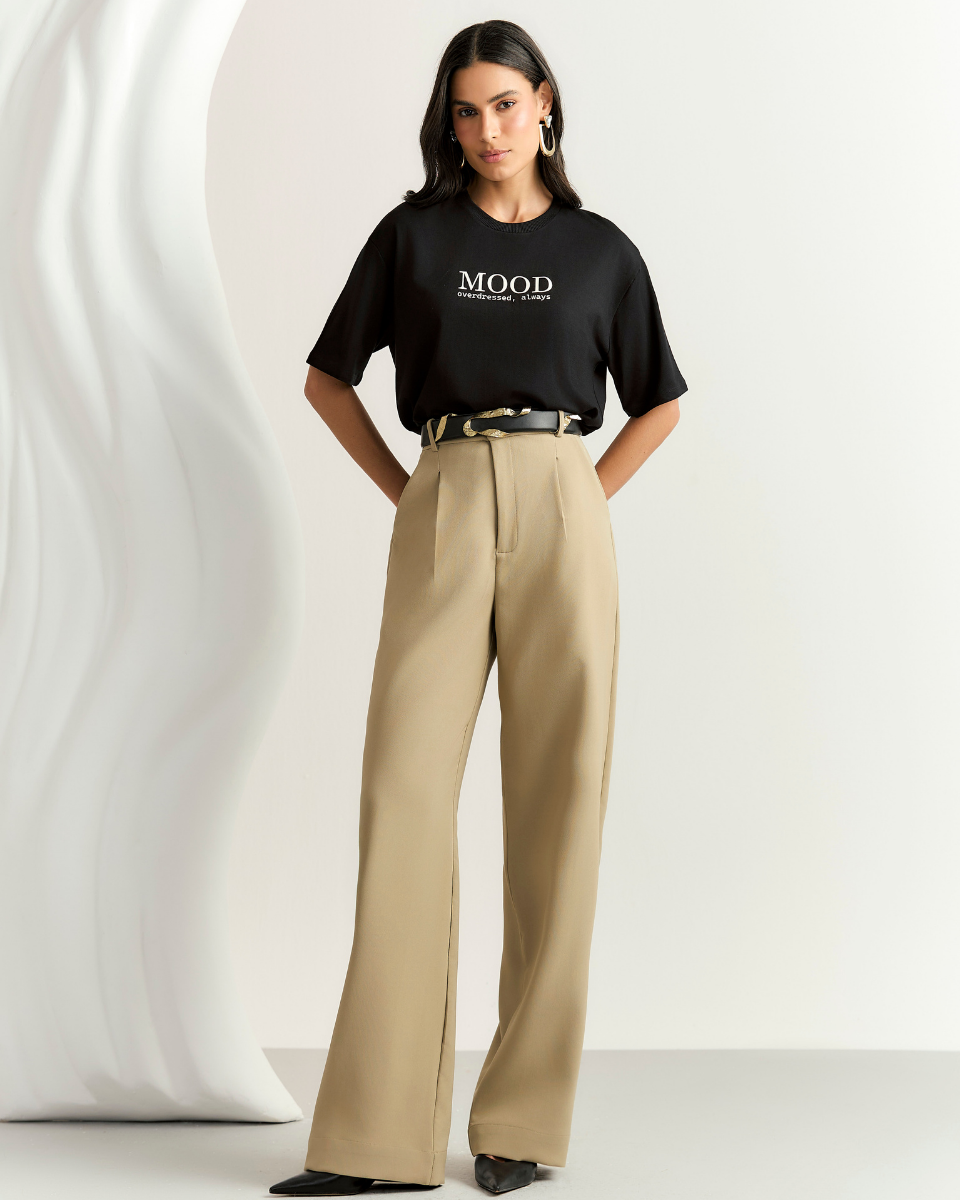 Blusa Luisa T-shirt Preto