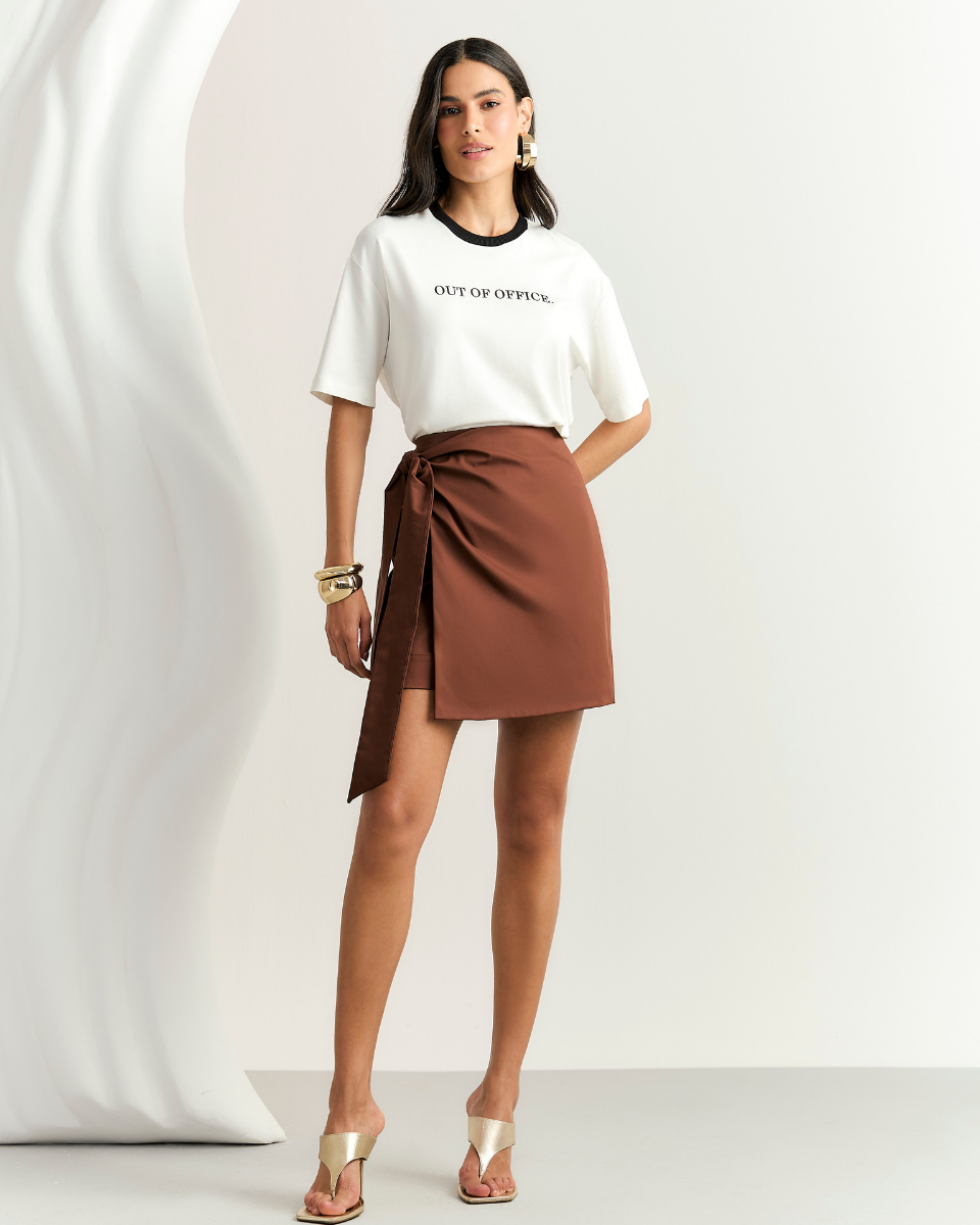 Blusa Luisa T-shirt Off White
