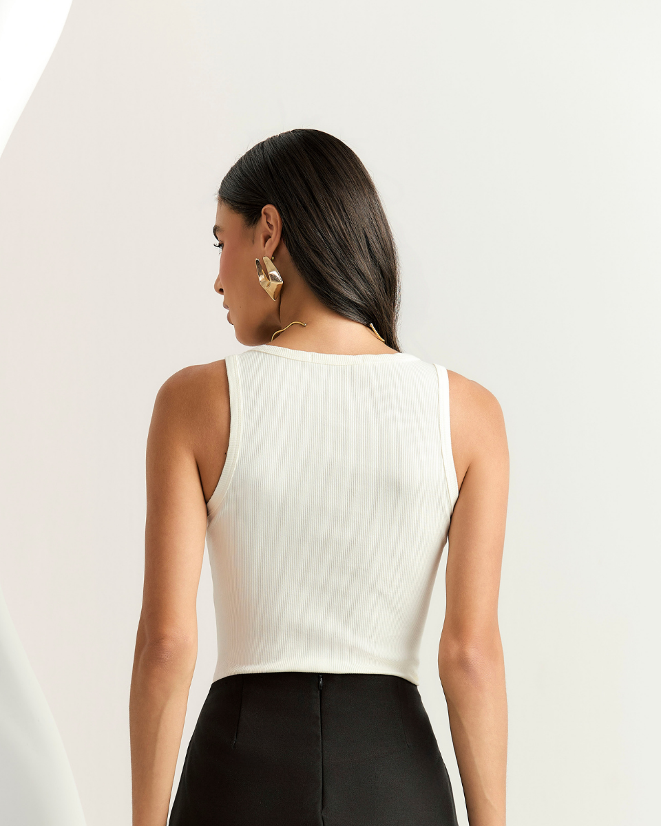 Blusa Julia Regata Preto