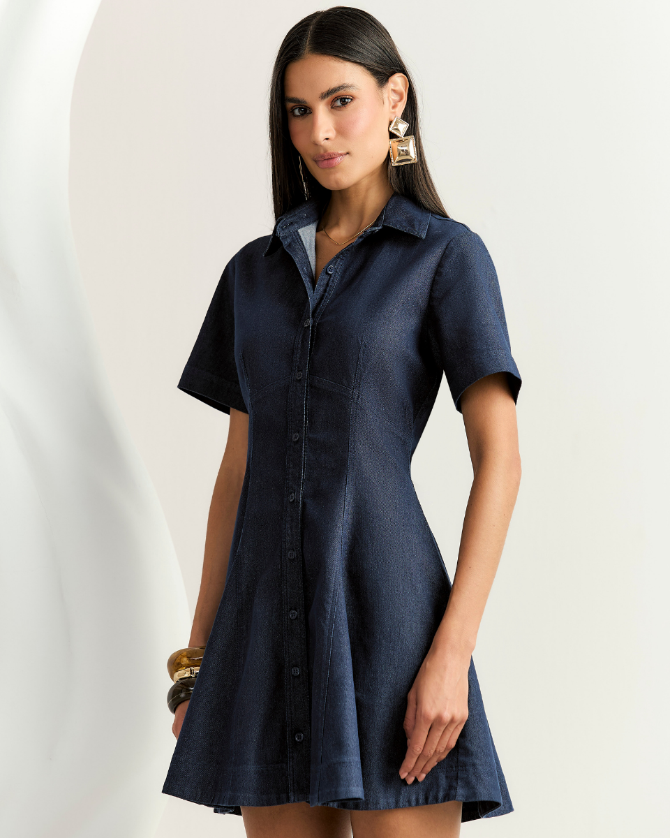 Vestido Renata Curto Jeans