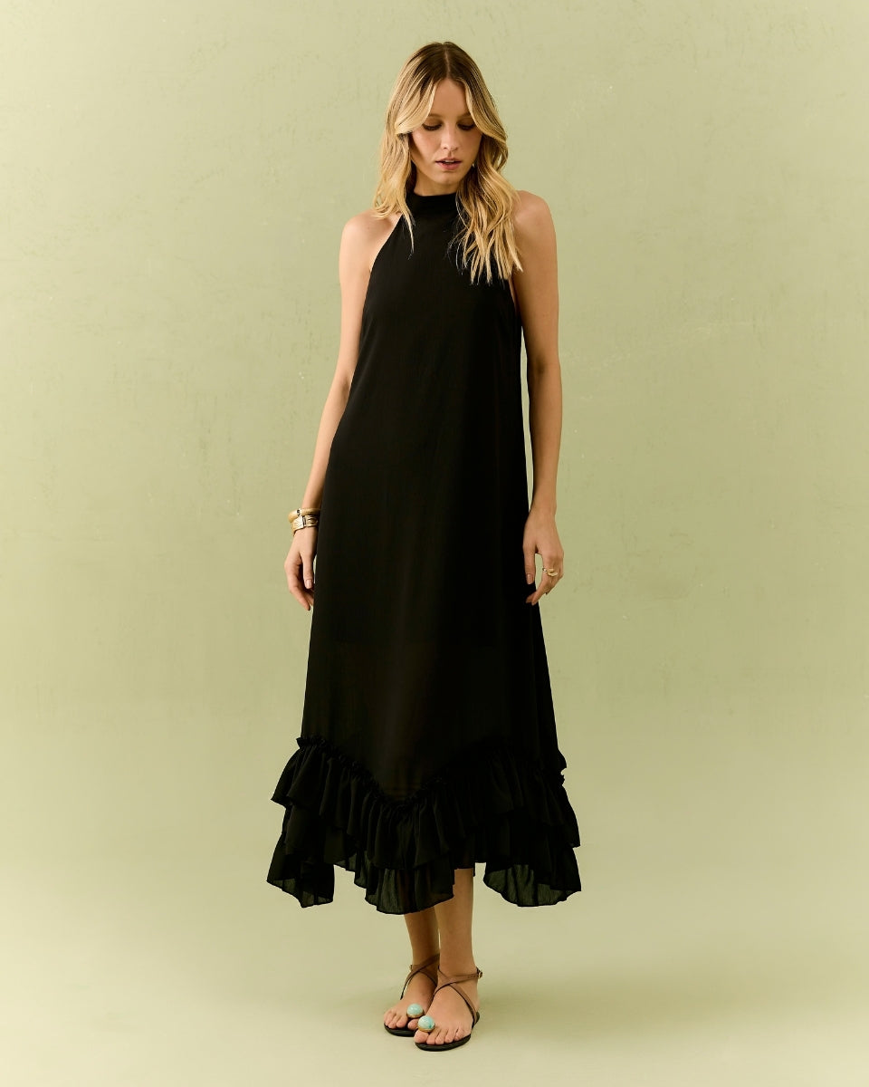 Vestido Melina Preto