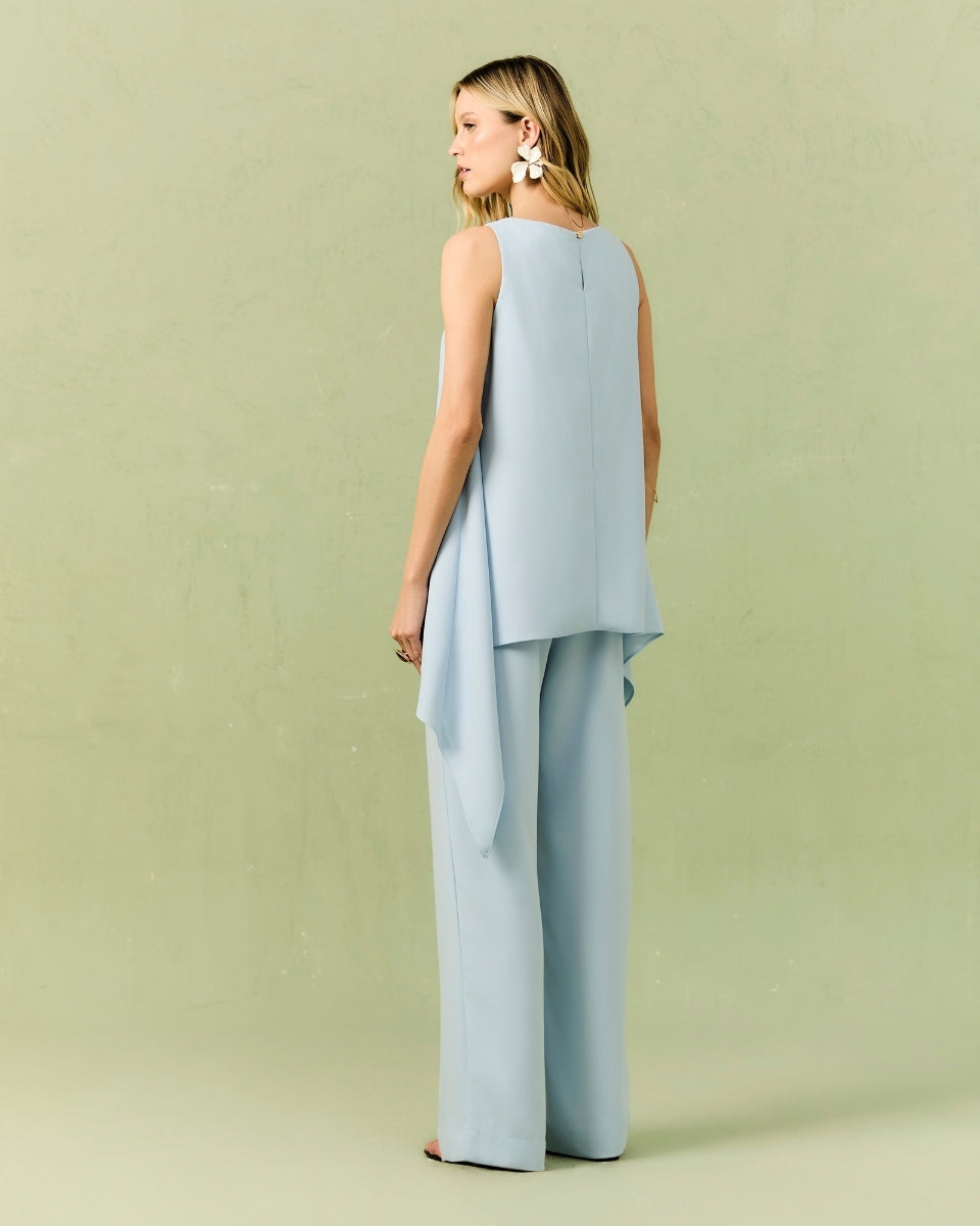 Blusa Estela Azul