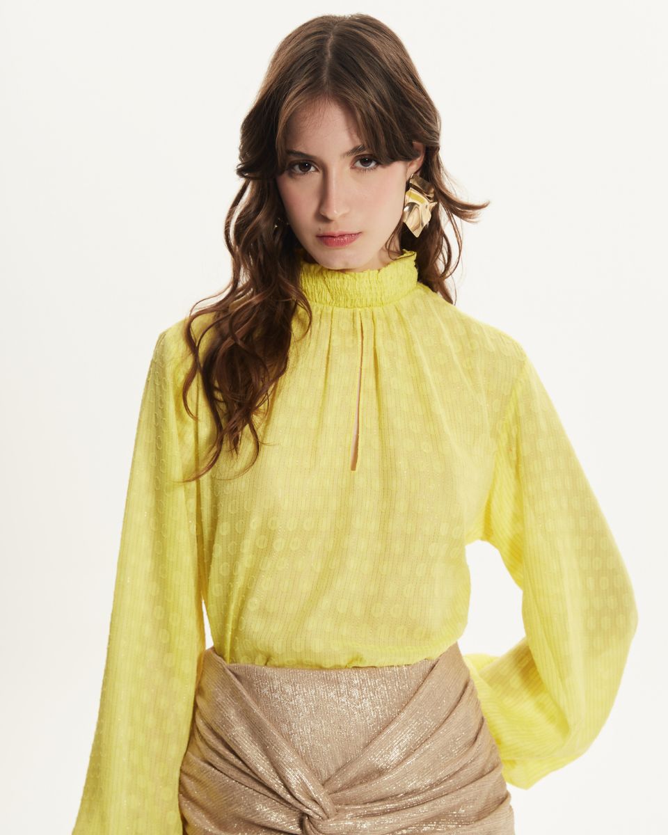 Blusa Luisa Manga Longa