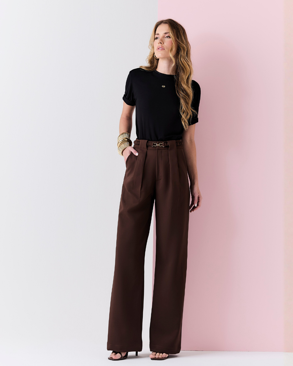 Blusa Barbara T-shirt Preta