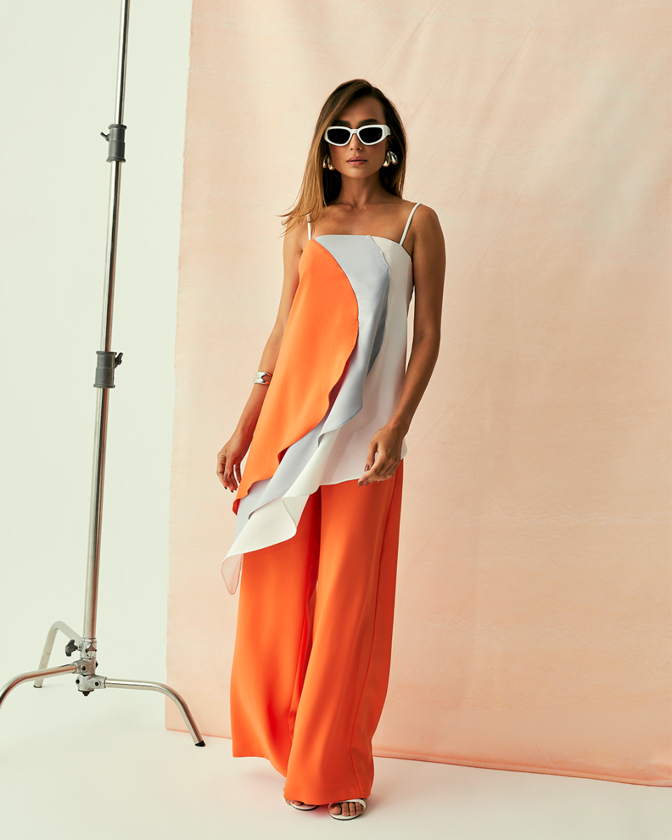 Blusa Naomi Tricolor